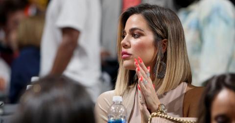 Khloe kardashian tristan thompson pda pic wide