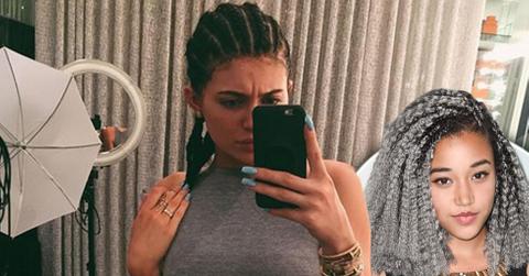 Kylie jenner corn rolls