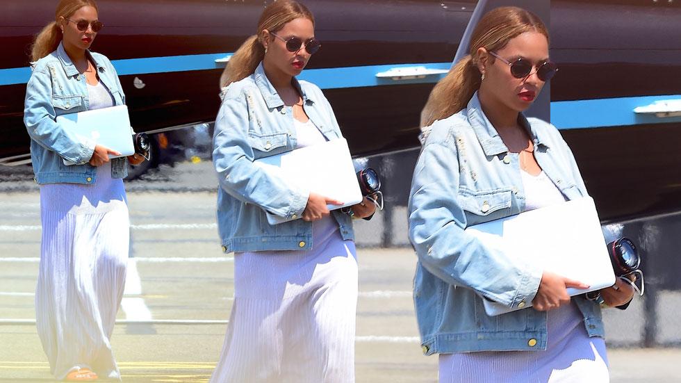 Beyonce Sports A Fuller Figure Amid Pregnancy Rumors And Hides Her ...