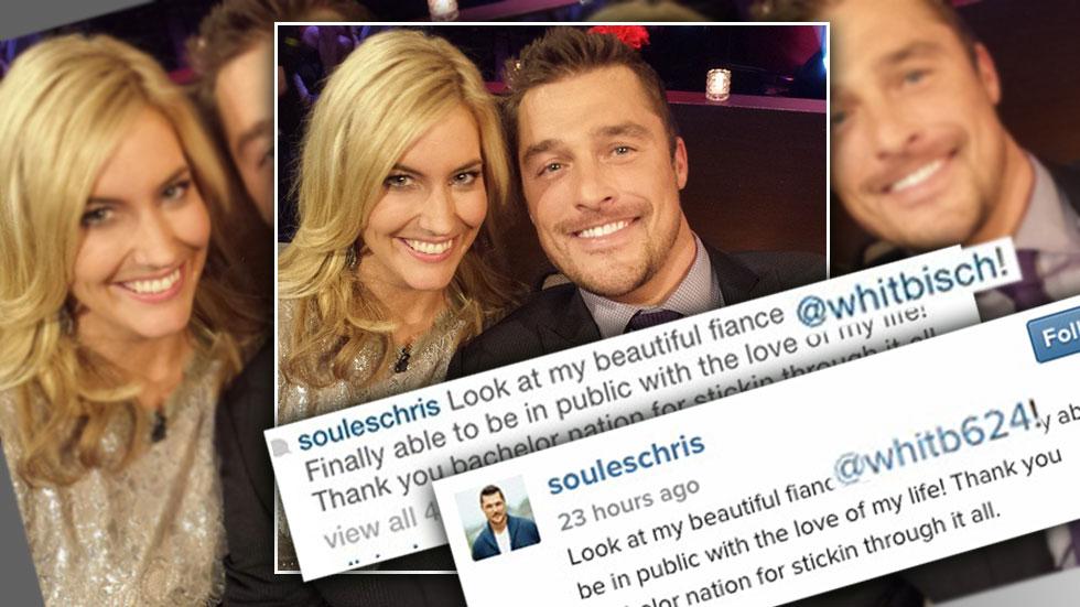 Chris soules whitney bischoff first selfie