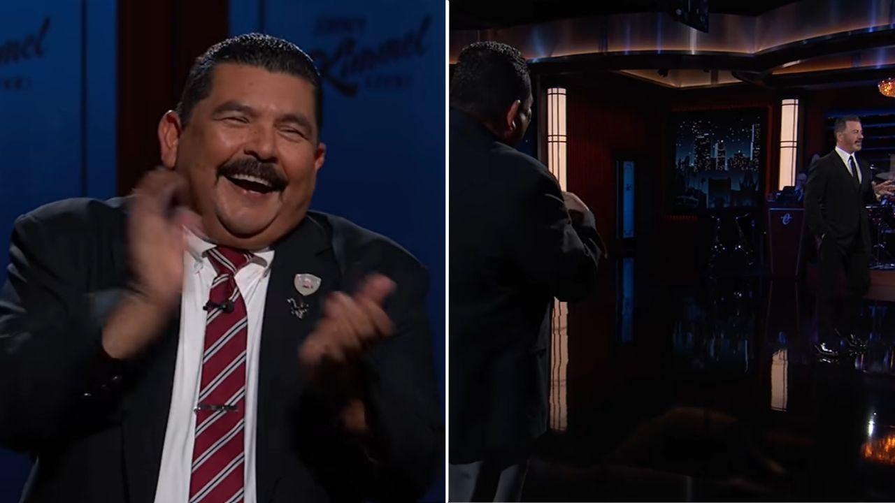 Image of Guillermo Rodriguez revealed he gained 10 pounds while preparing for 'DWTS.'
