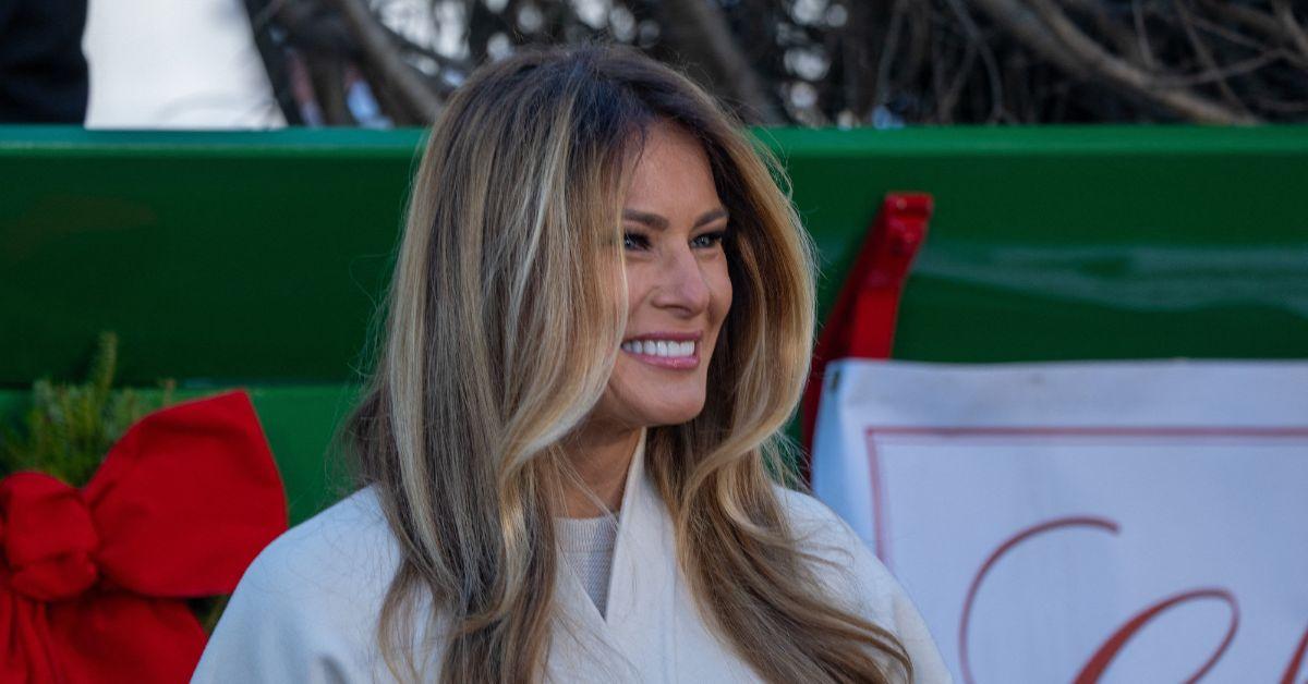 image of Melania Trump released a new holiday collection.