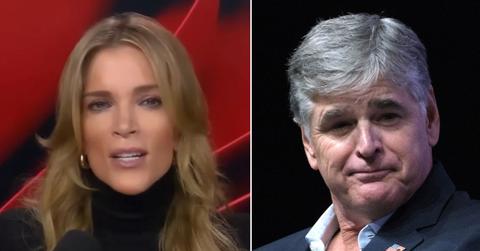 Split photo of Megyn Kelly and Sean Hannity.