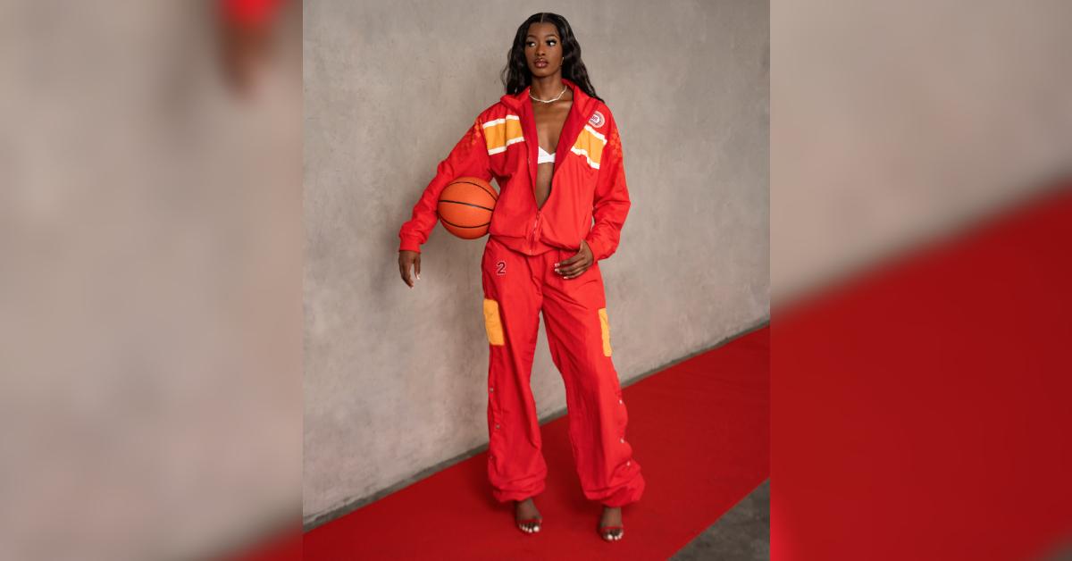 Image of Rickea Jackson partnered with Cheeze-It as the real-world model of their Cheez-Fitz collection.