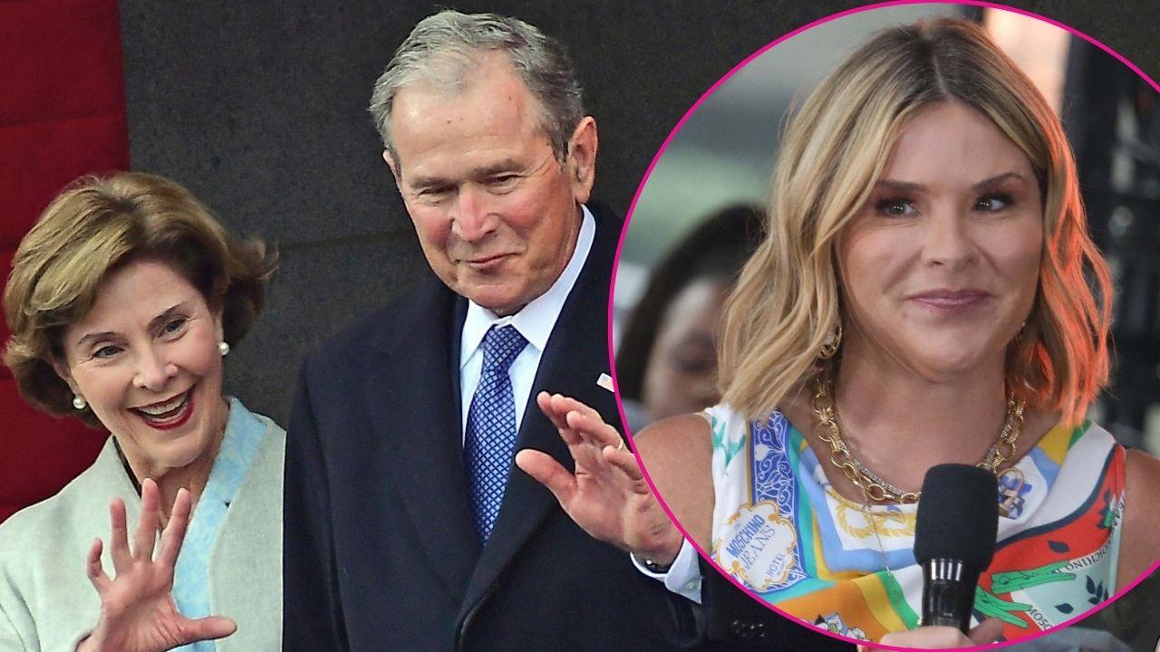 Jenna Bush Hager, Laura Bush, George W. Bush