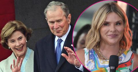 Jenna Bush Hager, Laura Bush, George W. Bush