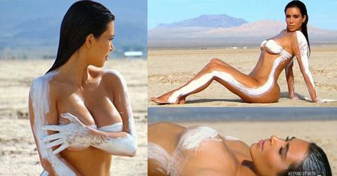 Kim kardashian naked sunscreen nude 01