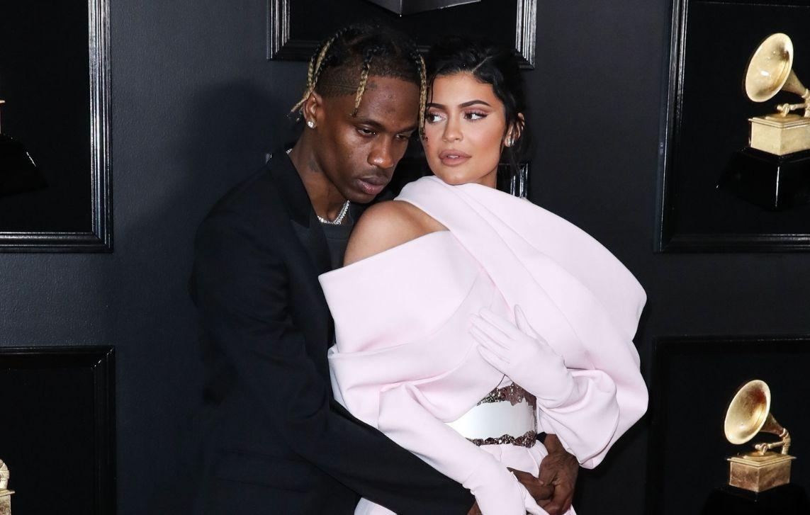 kylie jenner travis scott name baby share in days