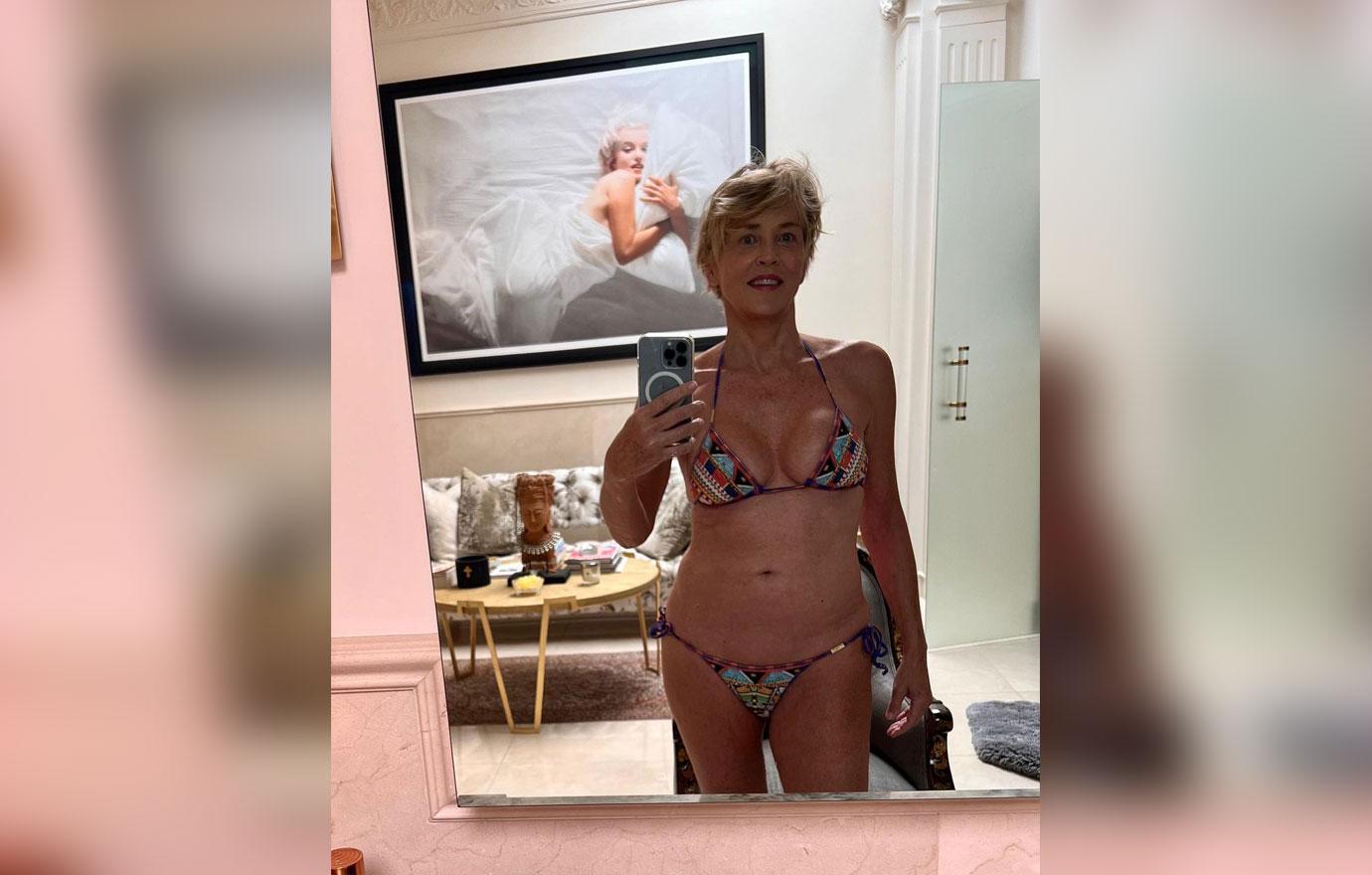 Hollywood actress Sharon Stone suffers embarrassing nipple slip in