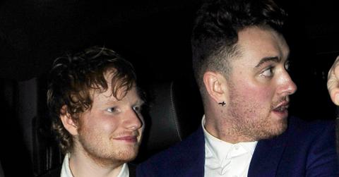 Ed and Sam party together after their Brit Awards triumphs