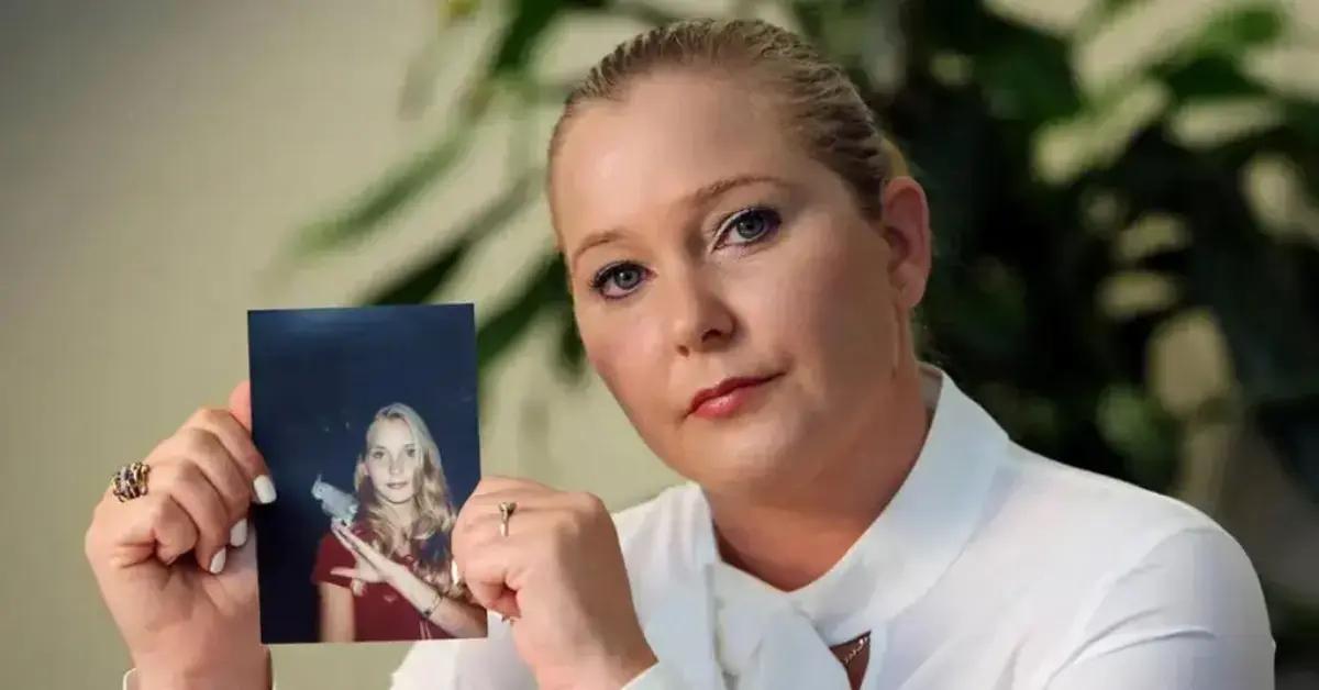 Image of Virginia Giuffre claimed she was 'passed around' like a 'toy' by Prince Andrew.