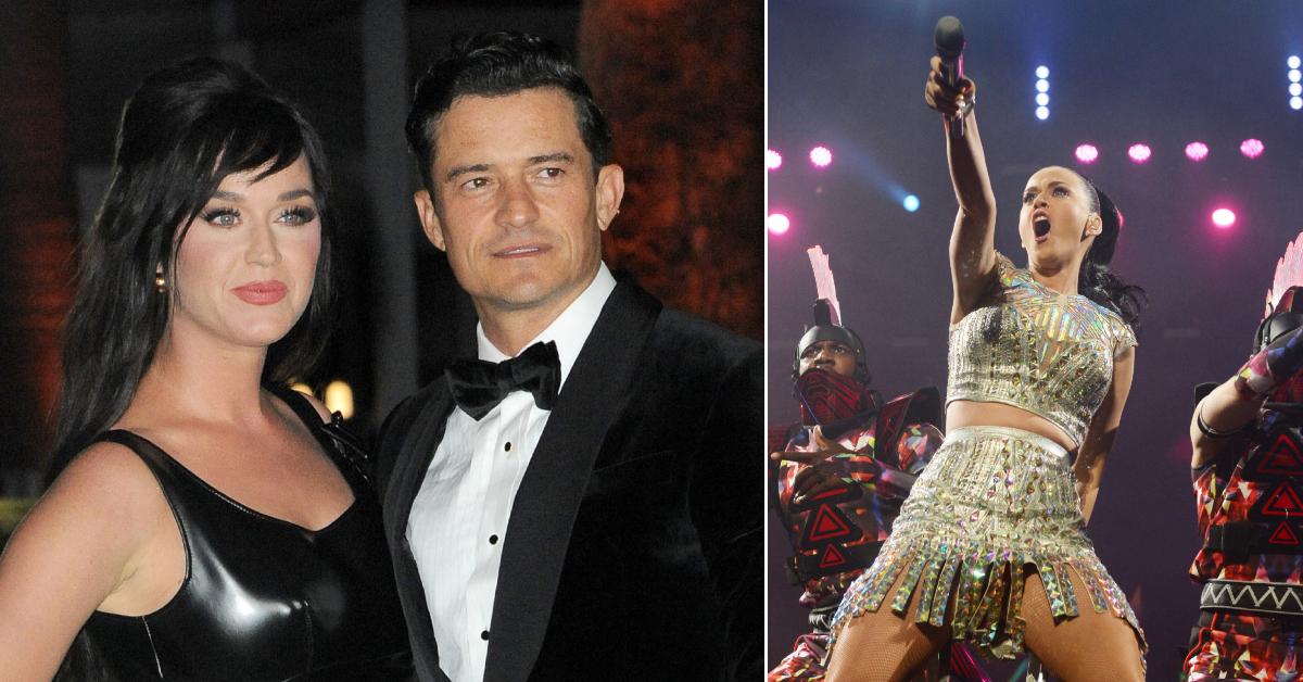 Photo of Katy Perry and Orlando Bloom; picture of Katy Perry.