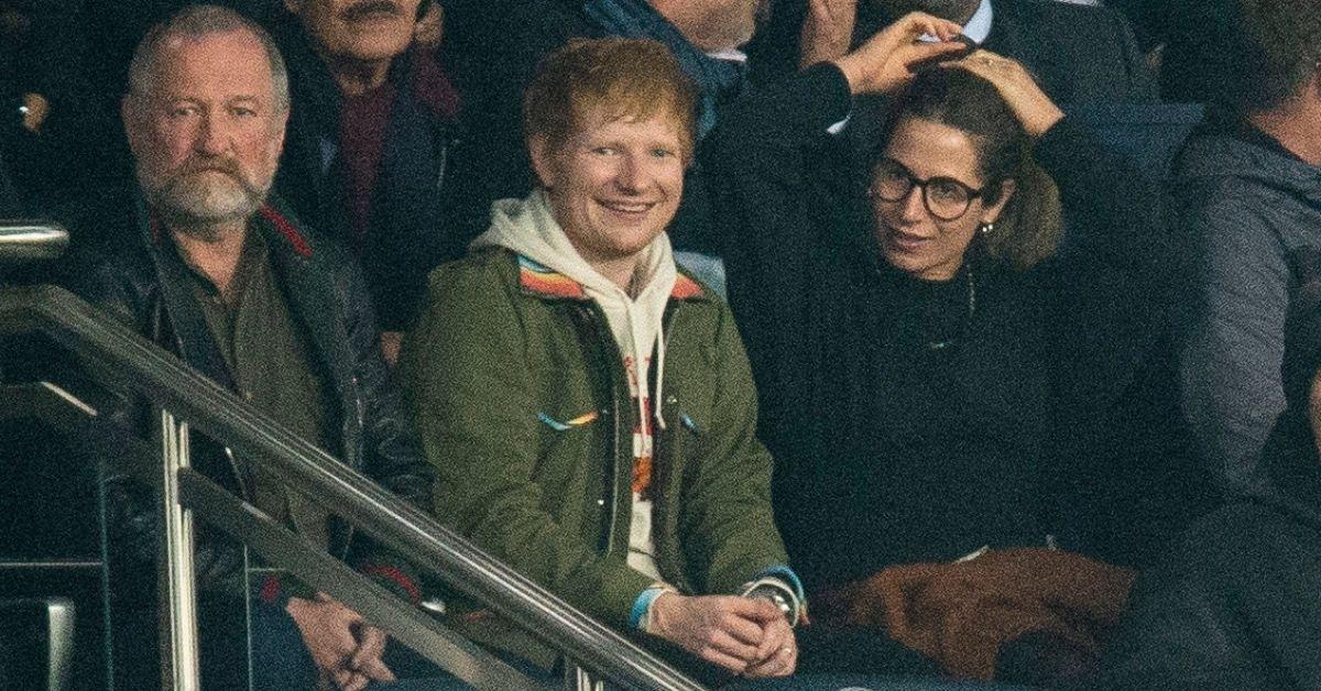 image of Ed Sheeran and Cherry Seaborn married in 2019.