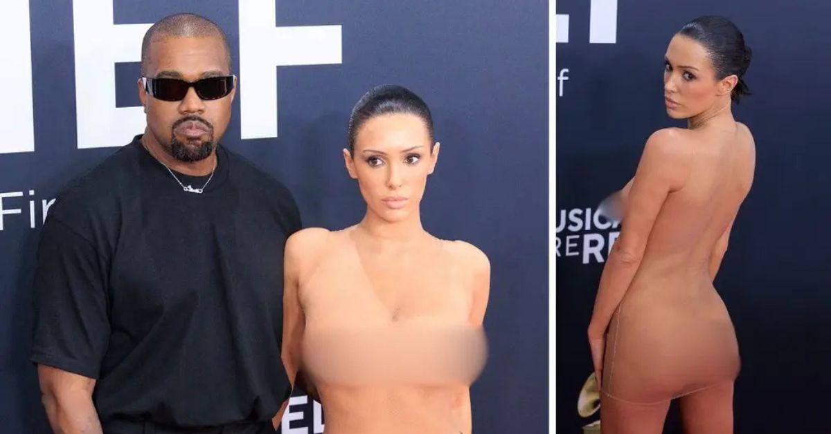 bianca censori sparked controversy at the grammy awards