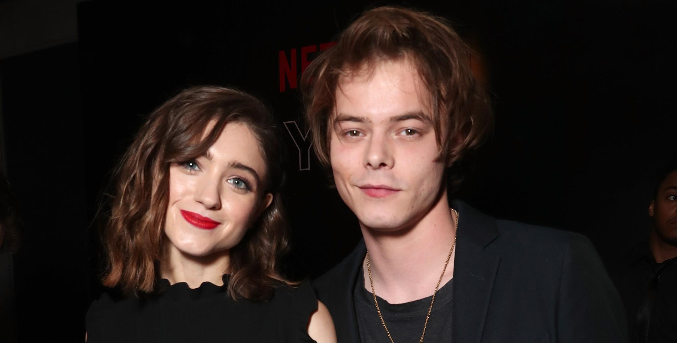 See ‘Stranger Things’ Couple Charlie Heaton & Natalia Dyer’s PDA-filled