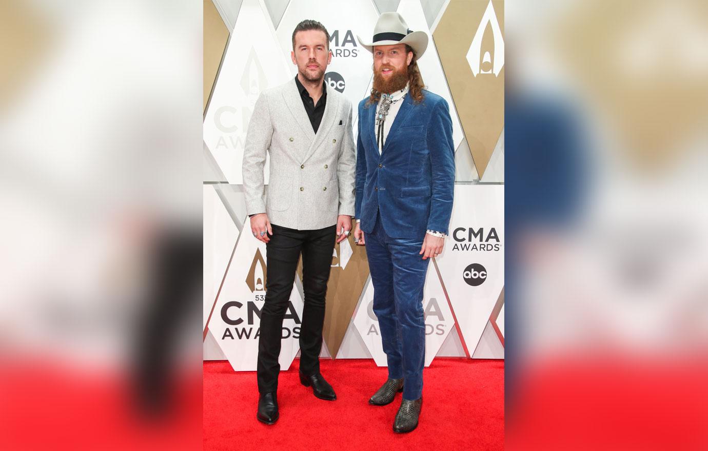 Brothers Osborne On Red Carpet At CMA Awards 2019