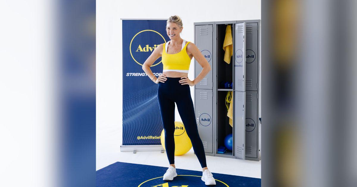 image of Amanda Kloots said she always carries Advil around. 