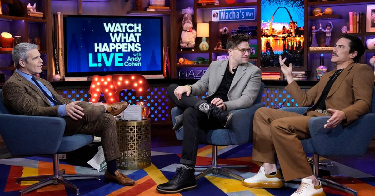 Andy Cohen Tom Schwartz, Tom Sandoval Had 'Odd Energy' Before Scandal