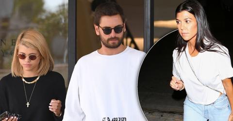 Kourtney kardashian broken over scott disick sofia richie ok long