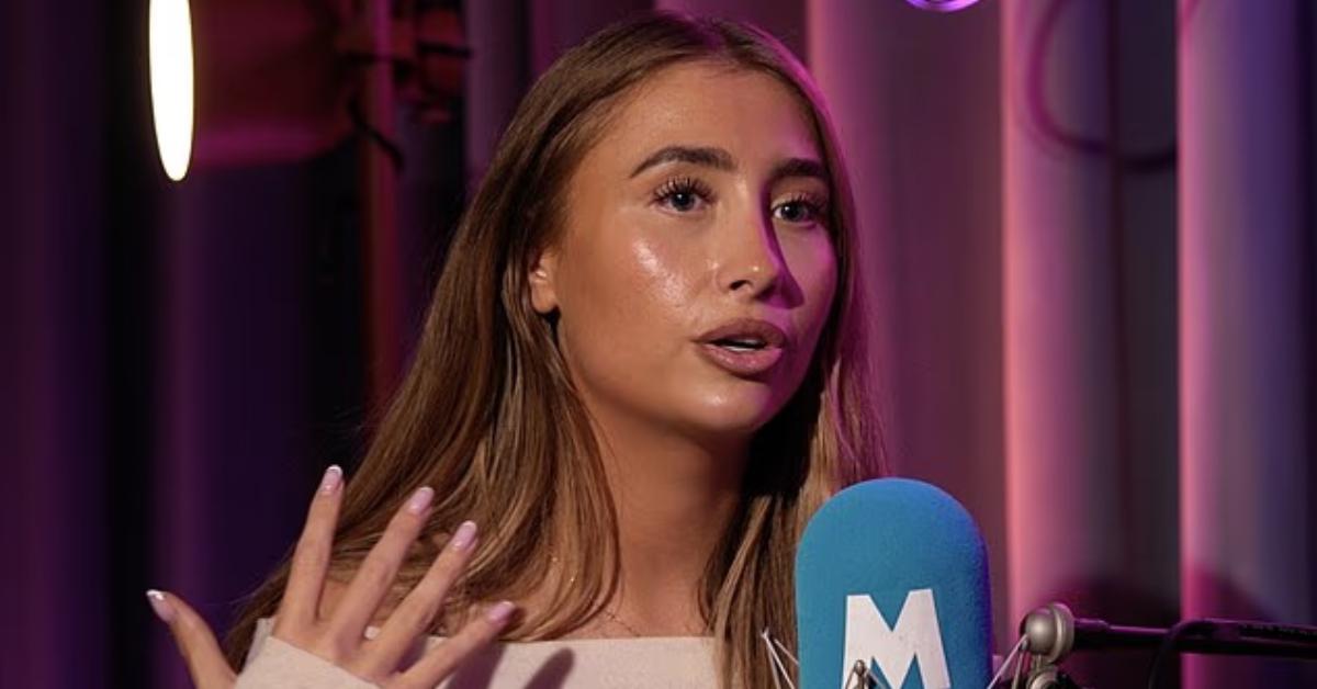 Image of Lily Phillips admitted she had met the man at a pub earlier in the day.