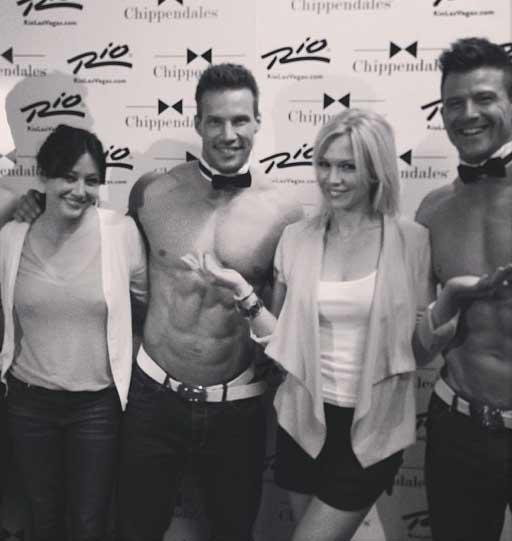 Chippendales shannen doherty jennie garth