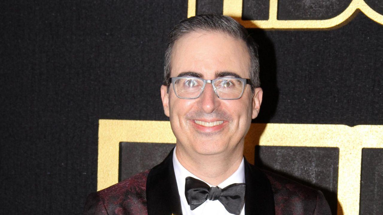 image of John Oliver also criticized reports that Kimberly Guilfoyle had brought a registered lobbyist to meetings with foreign officials.