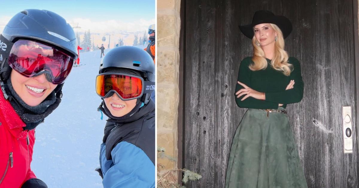 Two photos of Ivanka Trump