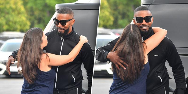 Jamie Foxx Hugs Baby Momma Amid Katie Holmes Relationship