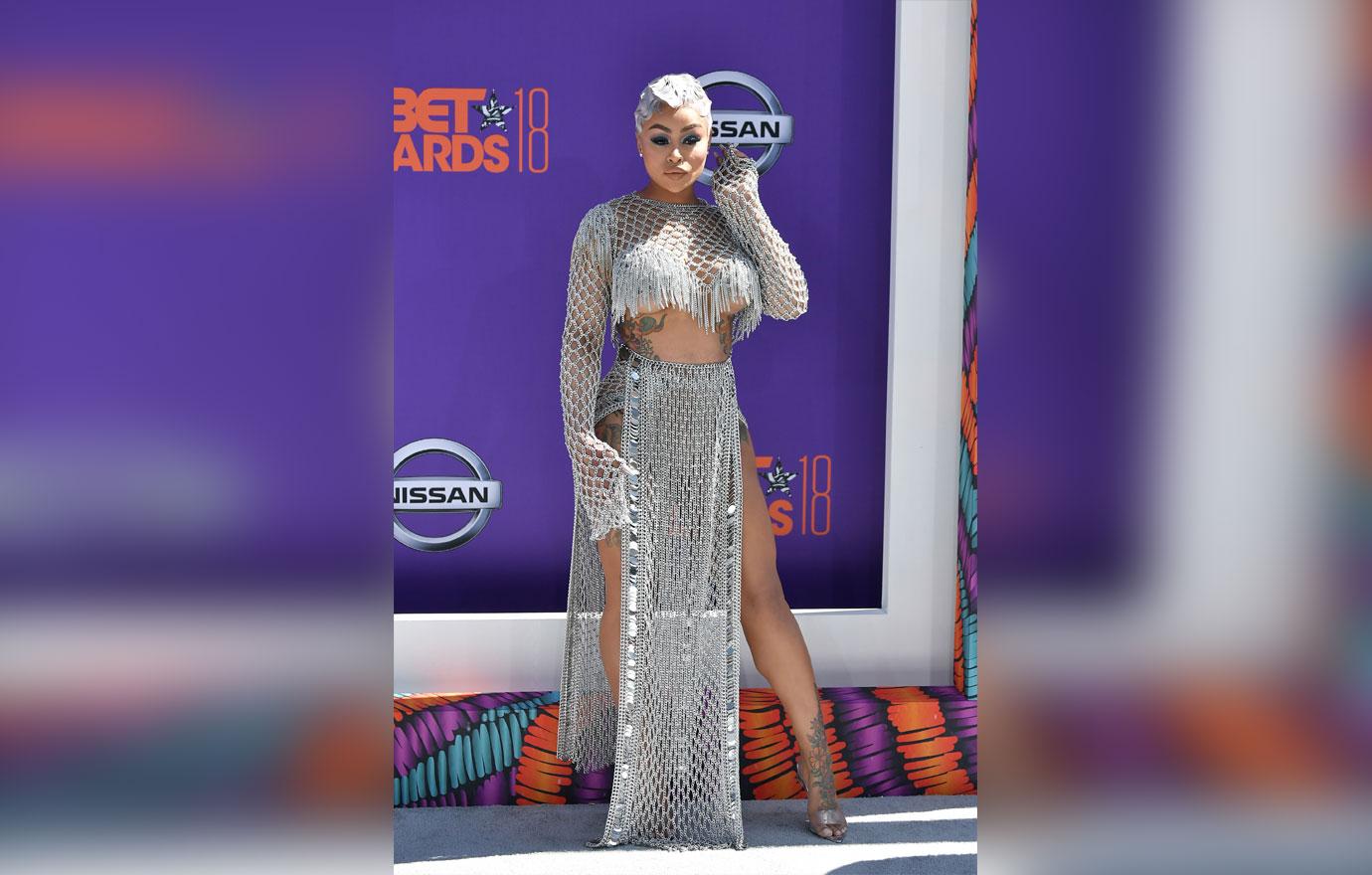 Blac Chyna Red Carpet Denies Skin Bleaching Claims