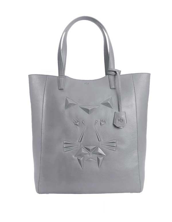 Grey tote