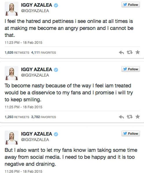 Iggy azalea equestrian chic quit social media​06