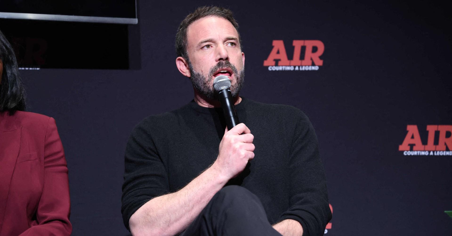 Photo of Ben Affleck. 