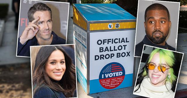 See Which Celebrities Voted For The First Time In 2020 U.S. Election