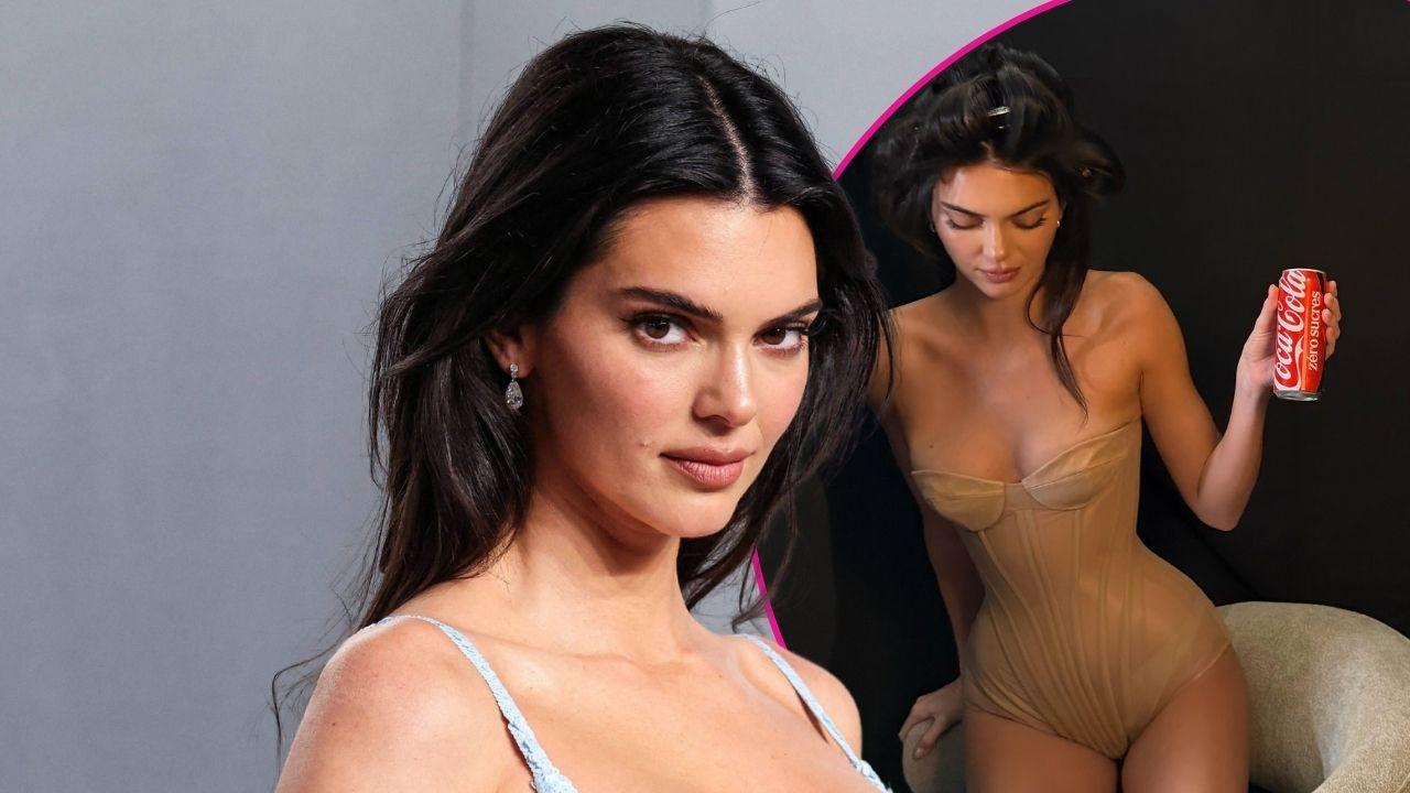 kendall jenner tight corset paris fashion week