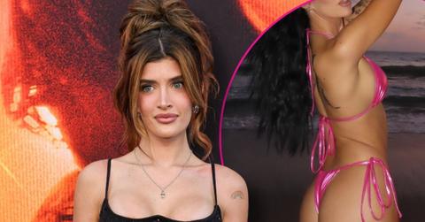 sami sheen hot pink thong bikini photos