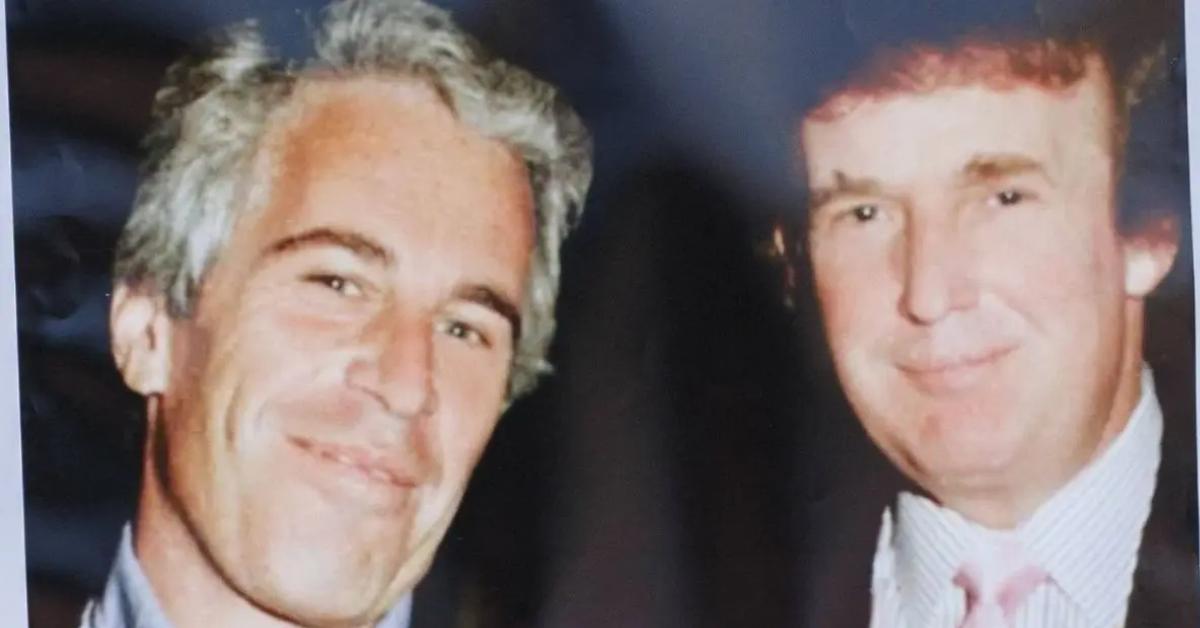 Image of Jeffrey Epstein allegedly put Donald Trump on speakerphone during raunchy conversations.