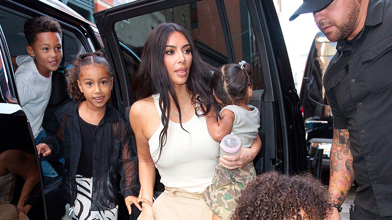 Image of Kim Kardashian previously praised daughter North West's passion for music, saying she enjoys creating songs and isn't afraid of outside opinions.