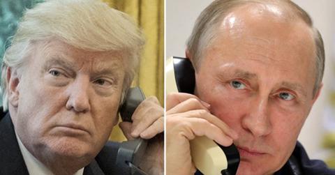 Split photo of Donald Trump and Vladimir Putin