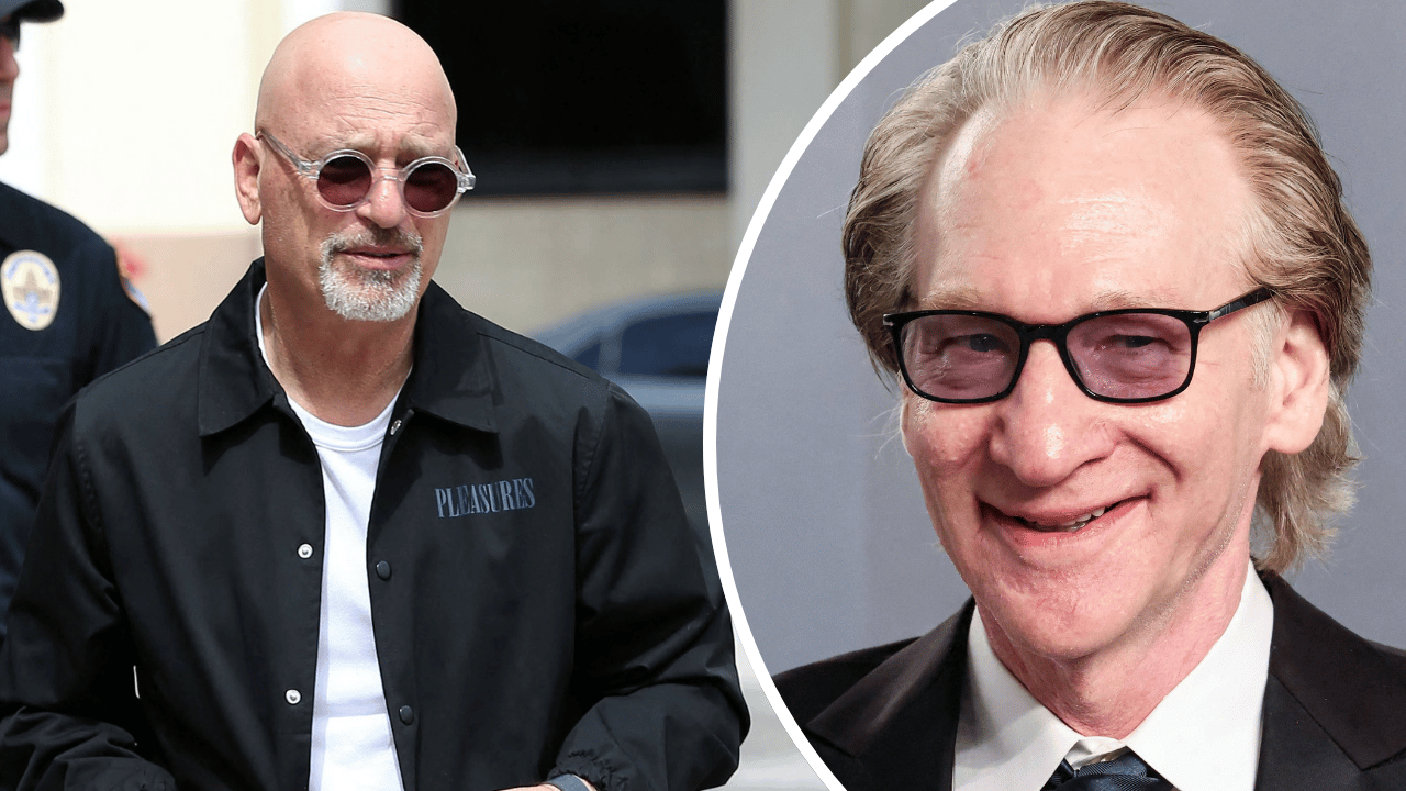 Howie Mandel and Bill Maher