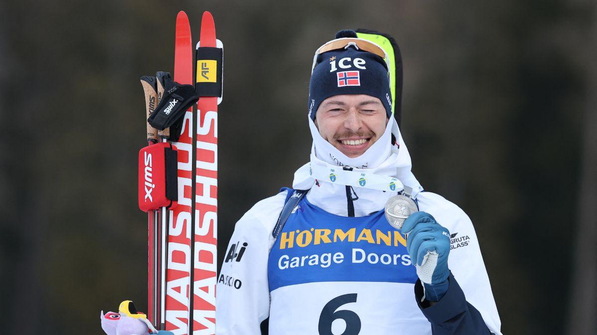 image of The biathlete reflected on his difficult week leading up to the Olympics.