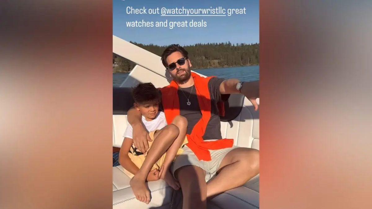 Photo of Many social media users think Scott Disick and Kourtney Kardashian's youngest son looks like Justin Bieber.