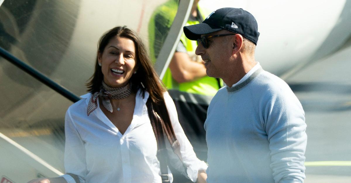 Image of Matt Lauer's girlfriend Shamin Abas is 'encouraging' him to 'keep trying' amid his failed career comeback attempts.