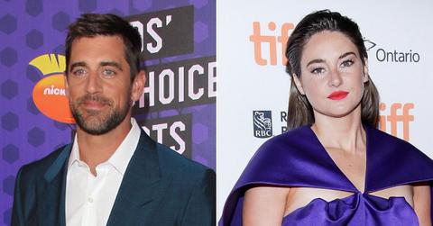 aaron rodgers best thing that happened propose shailene woodley engaged