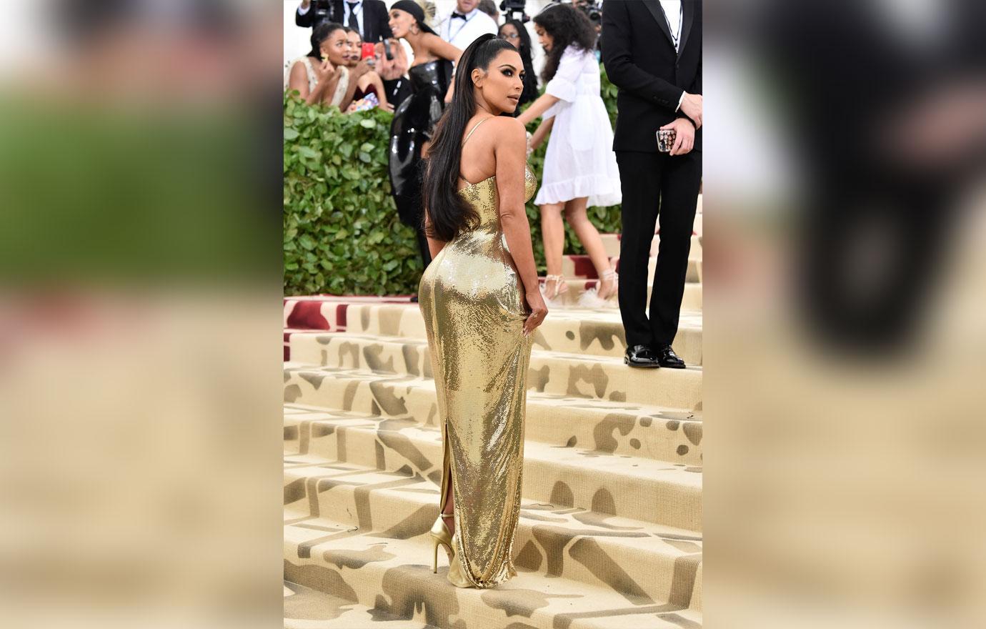 Kim at met gala