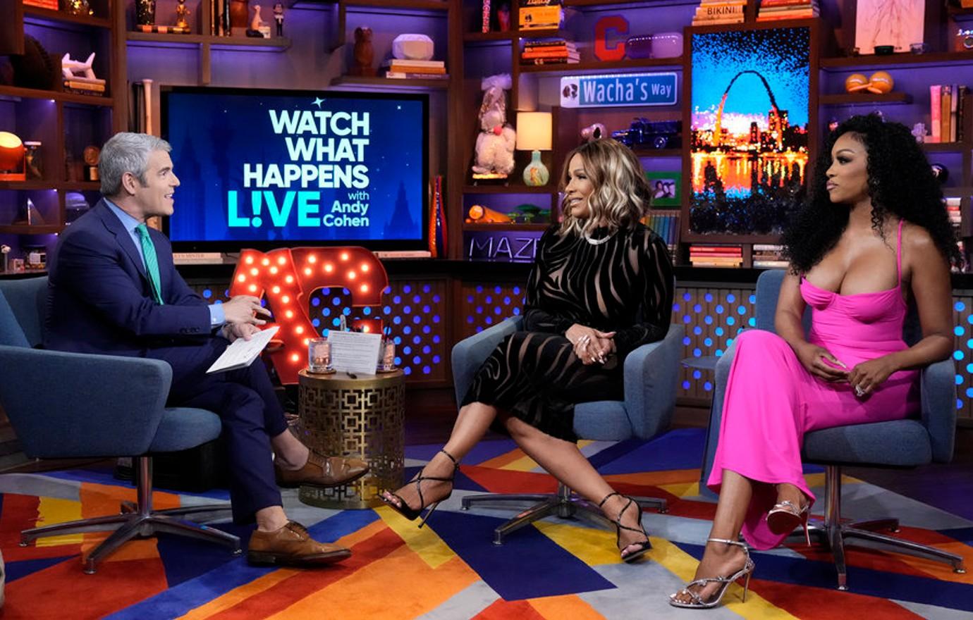 andy cohen porsha williams wwhl bravo