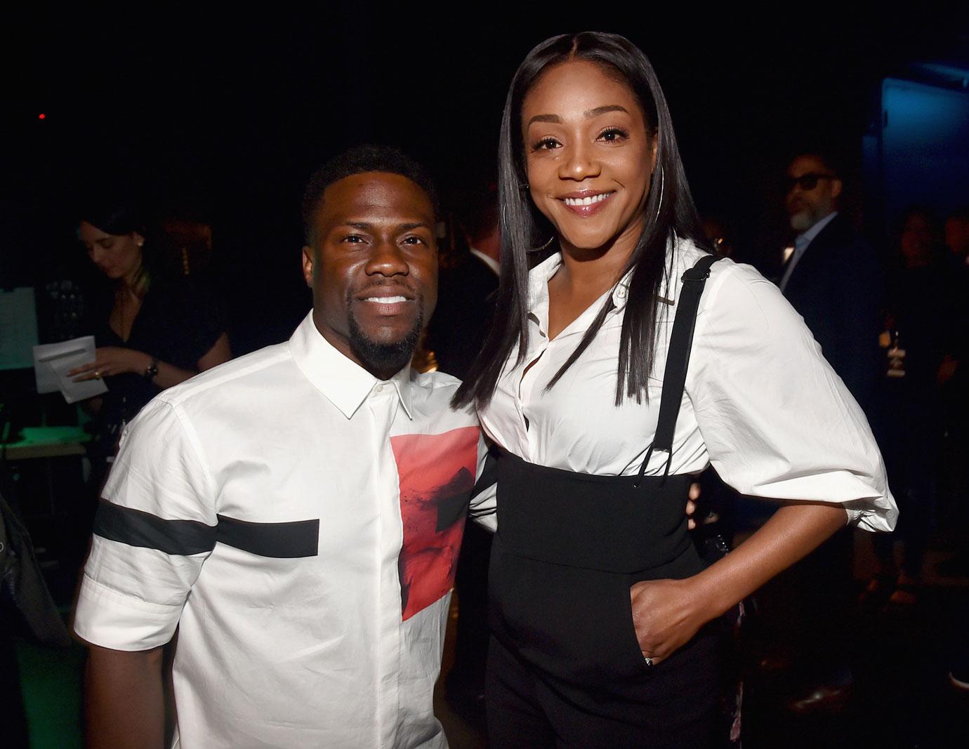 Tiffany haddish and kevin hart at cinema con