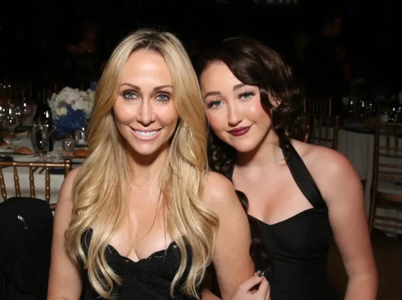 tish cyrus reunites daughter noah first time family feud began