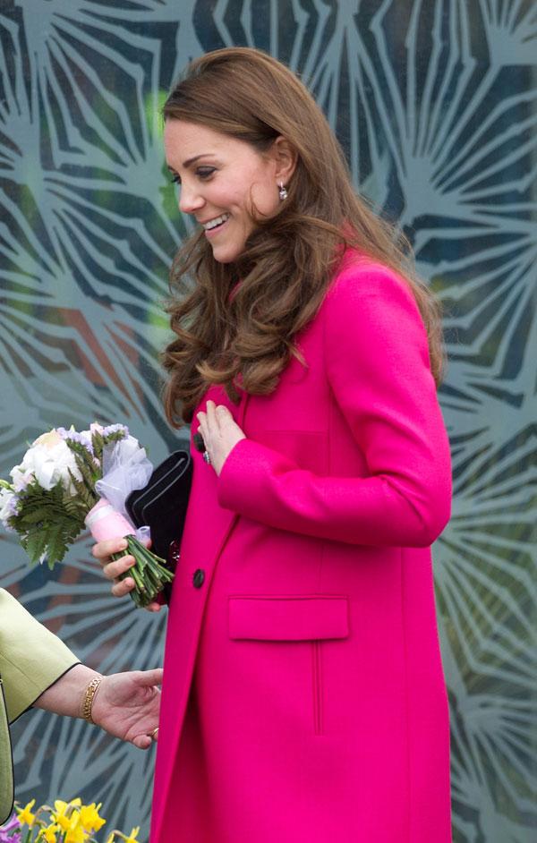 Kate middleton baby bump final appearance 08