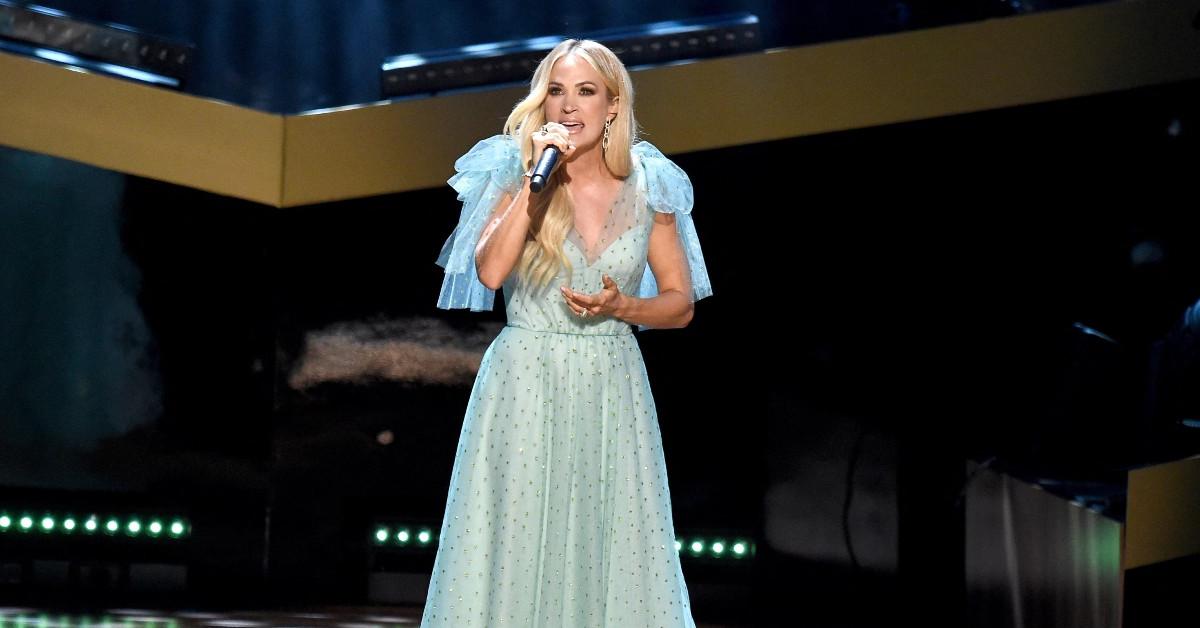 See the funny reaction Carrie Underwood's son Jacob has to dad's singing  vs. mom's