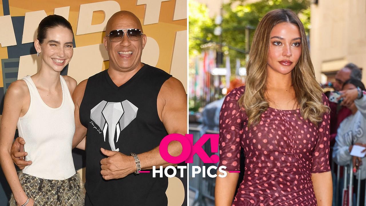 OK! has pictures of the hottest celebrities out and about this month.